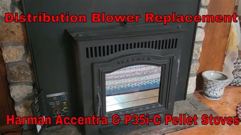 harman pellet stove blower problems